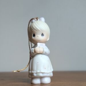 Precious Moments 1991 Nurse/Mama "Baby Names" Ornament